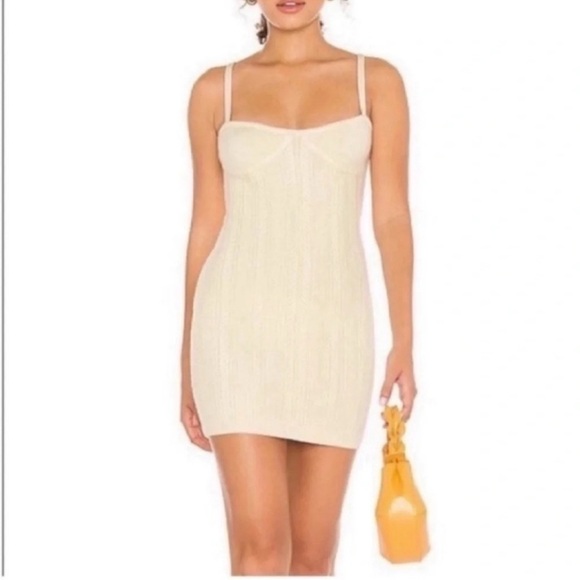 MAJORELLE x REVOLVE Emery in Ivory Dress Size Medium - Picture 2 of 13